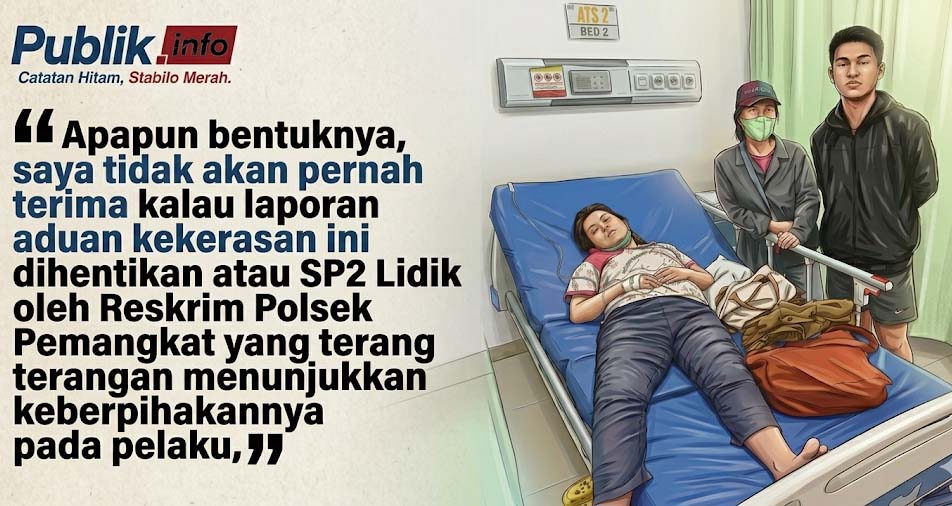 Evi Hon Dan PH Protes Berat Kasus Kekerasan Terhadap Dirinya Dipetieskan Polisi