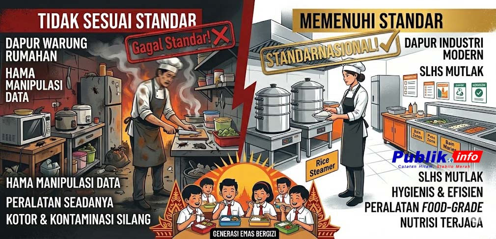 Dapur MBG : Penuhi Standar atau Angkat Kaki dan Lambaikan Tangan ke Kamera.!