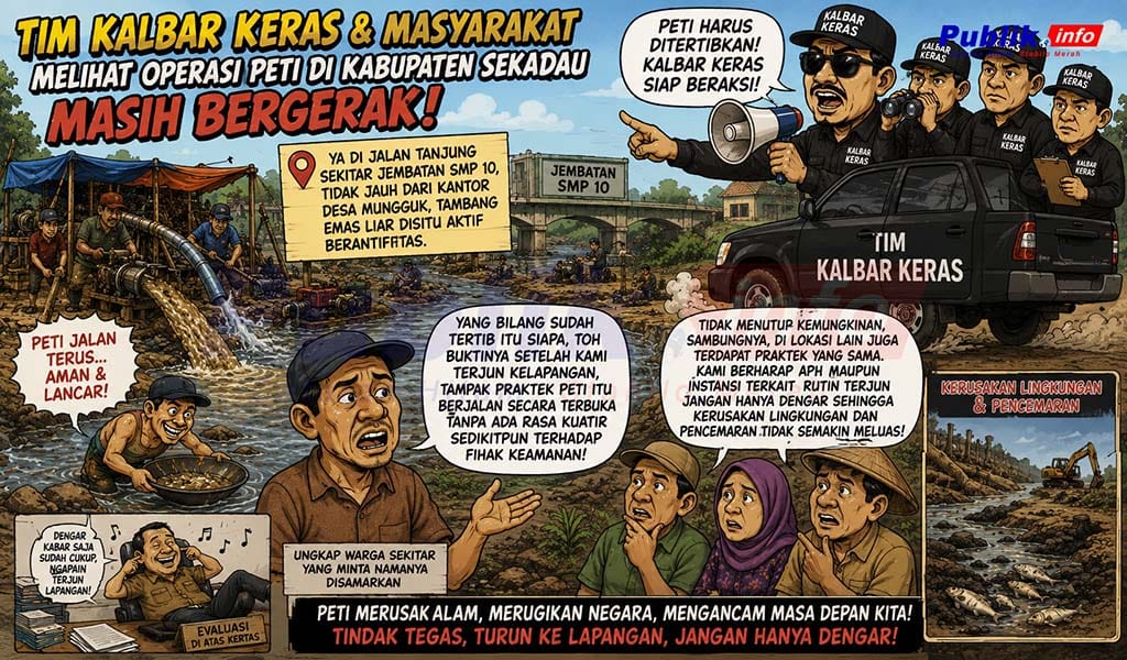 Sekadau : Ternyata PETI Masih Belonggok
